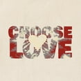thumbnail image 2 of CafePress - CHOOSE LOVE Tote Bag - Unisex Canvas Tote Bag, Beige, 1-Piece, 2 of 7