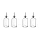 thumbnail image 2 of Monstrate 2 piezas de botella de aceite de vidrio sellada a prueba de fugas lavable salsa de soja cocina dispensador de vino contenedor Plata 350ml 2Conjunto, 2 of 6