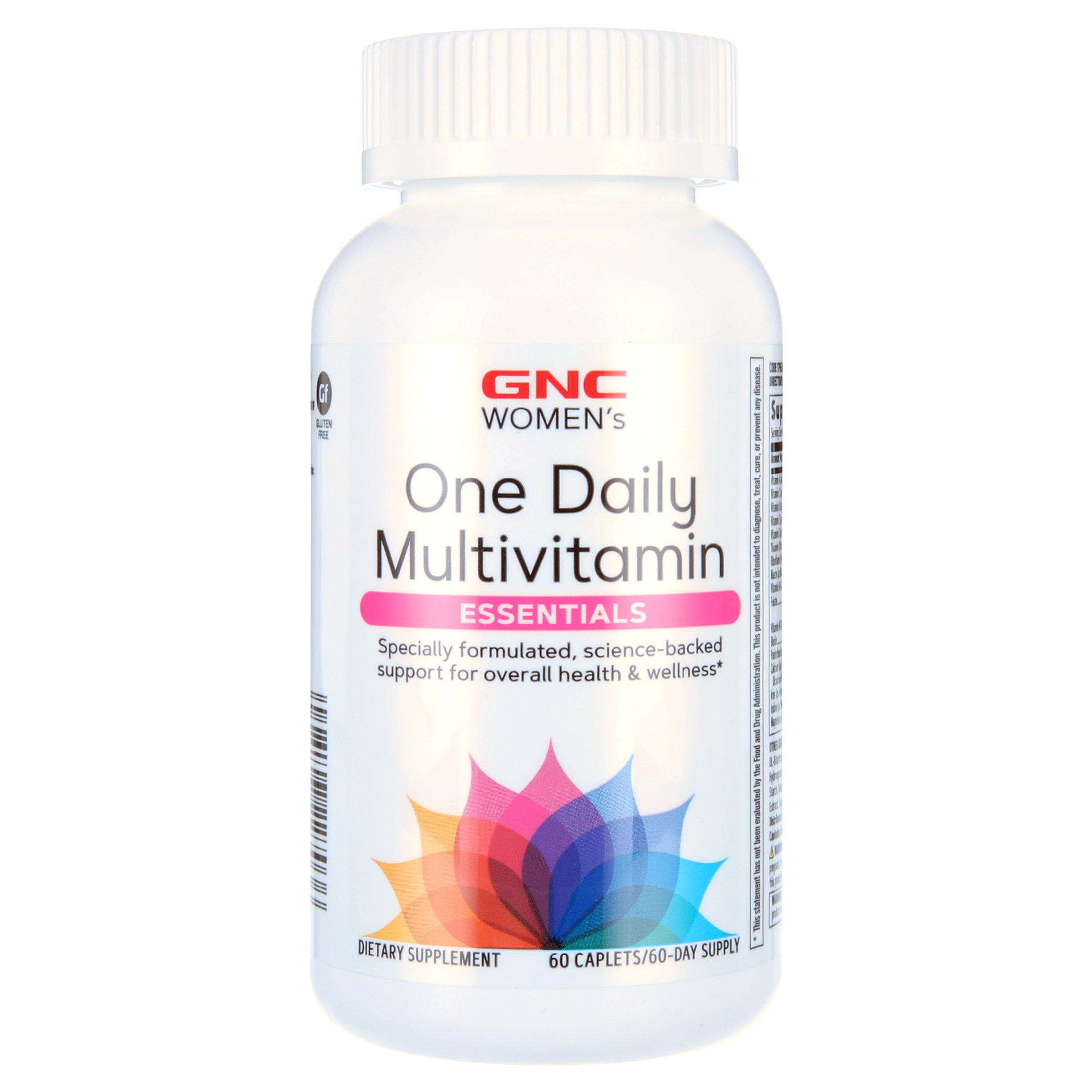 GNC Women's Essentials One Daily Multivitamin, 60 Tablets, Complete Multivitamin and Multimineral Women