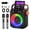 Black, variant on JAUYXIAN Karaoke Machine for Kids Adult, Karaoke Machine with 2 Microphone, Portable Bluetooth Speaker for Party