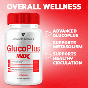 (3 Pack) Gluco Plus Max Blood Optimizer Supplement, GlucoPlus Max (180 Capsules)