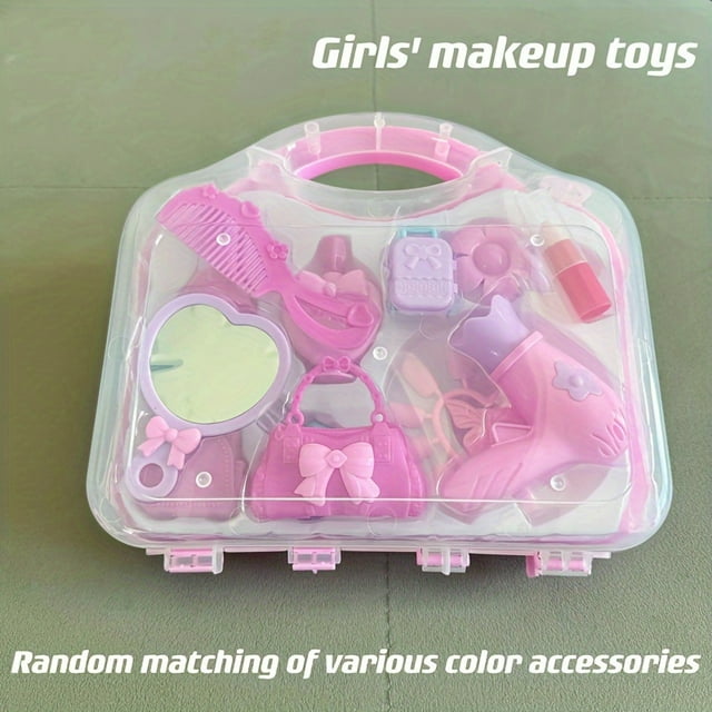 Makeup Toy 12pcs Set Toolbox Character Dress Up Makeup Interactive Game Gift
