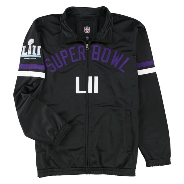 G-III Sports Mens Super Bowl LII Track Jacket Sudadera sbw L