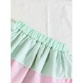 thumbnail image 6 of PureChapter Toddler Girls Striped Straps Crop Top & Layered Ruffle Skirt Set 2-Piece Summer Clothes, 6 of 8