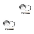 thumbnail image 2 of Wweixi Reduce Mess And Spills Disassembled Pet Bowl Silver Stainless Steel Is Sturdy 13CM 2Set, 2 of 6