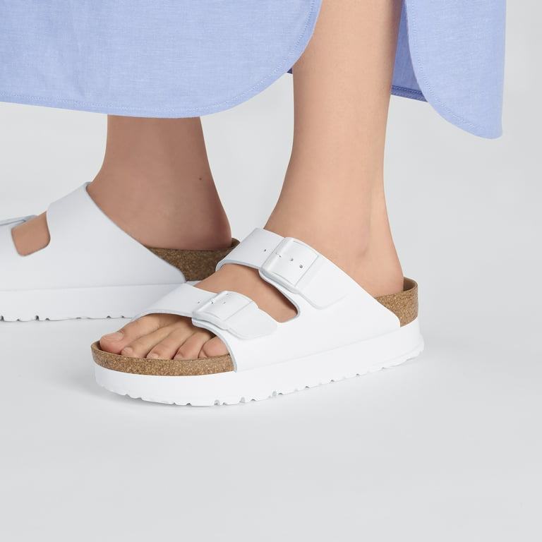 BIRKENSTOCK ホワイト アリゾナ 41 Arizona Flex Platform / アリゾナ フレックス プラットフォーム