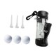 thumbnail image 2 of Golf Ball Bag Accessory Golf Accesorio con gancho para el bucle de cinturón Pe Soather Negro, 2 of 8