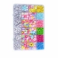 thumbnail image 4 of Kit para hacer pulseras y joyas para niños, rompecabezas pulido, manualidades educativas, juguetes para niñas, cuentas con letras, 4 of 14