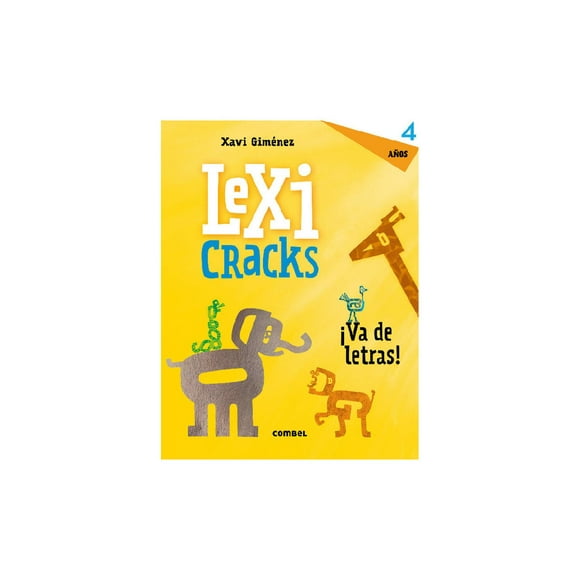 Cuadernos Combel Lexicracks 4 Años 9788491011811
