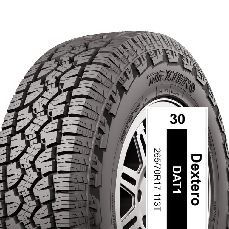 Dextero All Terrain DAT1 P265/70R17 113T, Fits 2014-18 Chevrolet