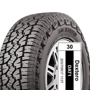 Dextero DAT1 All Terrain 265/70R17 113T All Season Tires, Fits 2007-08 Toyota Tundra Limited, SUV