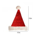 thumbnail image 3 of Sombreros de Santa Sombreros de Navidad para Adultos Sombreros de Navidad, Sombreros de Navidad Divertidos para Niños Y Adultos, Sombreros de Navidad de Estilo Lentejuelas, Sombreros de Navidad Clásic, 3 of 7
