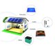 thumbnail image 5 of Controlador de carga de panel solar inteligente 30A 12V / 24V con pantalla LCD y puerto USB, protección contra sobrecorriente, para iluminación LED de lámpara de batería de panel solar (30A) JFHHH pequeña, 5 of 5