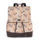 thumbnail image 1 of Balery Roosters In Floral Mochila de Cuero para Mujeres, Gran Capacidad, Bolsa de Viaje Multifuncional, Mochila de Cuero y Bolsa de Hombro para Mujeres, 1 of 4