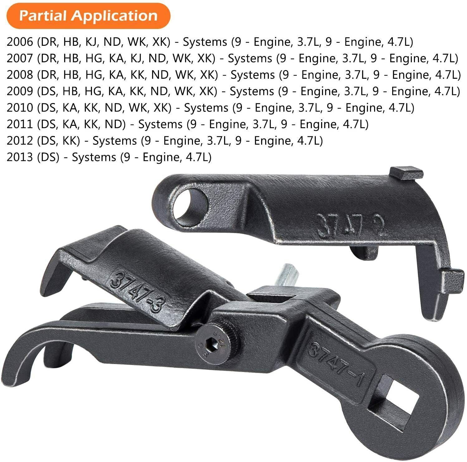 Rocker Arm Remover Installer Valve Spring Compressor Tool for Dodge, Jeep 3.7L