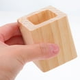 thumbnail image 5 of WRITWAA Khaki Wooden Furniture Leg Risers for Beds, Sofas, Tables - Support Elevators for Home and Office, 5 of 7
