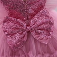 thumbnail image 6 of GYRATEDREAM Girls Dresses Sequin Mesh Tull Flower Girls Party Dress Bridesmaid Ball Gown Wedding Pageant Evening Gown, Size 1-2 Years, 6 of 9