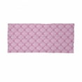 thumbnail image 2 of Pink Neck Gaiter, Intricate Damask Motifs, Unisex, Pink and Baby Pink, by Ambesonne, 2 of 3