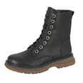 thumbnail image 2 of Cipriata Womens Lace Up Combat Boots, 2 of 4