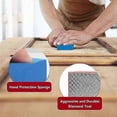 thumbnail image 5 of 4Pack Diamond Hand Polishing Pads for Sanding Ceramics Glass Tile Concrete Stone Marble , 60, 100, 5 of 5
