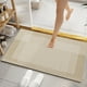 thumbnail image 2 of Alfombrillas de Ducha para Baño Lujoso Estilo Cremoso Diatomita Barro Alfombra de Baño --Secado Agua Absorbente Antideslizante Desgaste-Durabilidad Alfombra de Piso para Ducha Inodoros Inodoros para B, 2 of 7