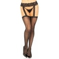 thumbnail image 6 of YooGuoGuo Women's Sheer Stockings with Attached Garter Belt, 6 of 9