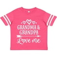 thumbnail image 3 of Inktastic Grandma Grandpa Love Me Grandchild Boys or Girls Toddler T-Shirt, 3 of 5