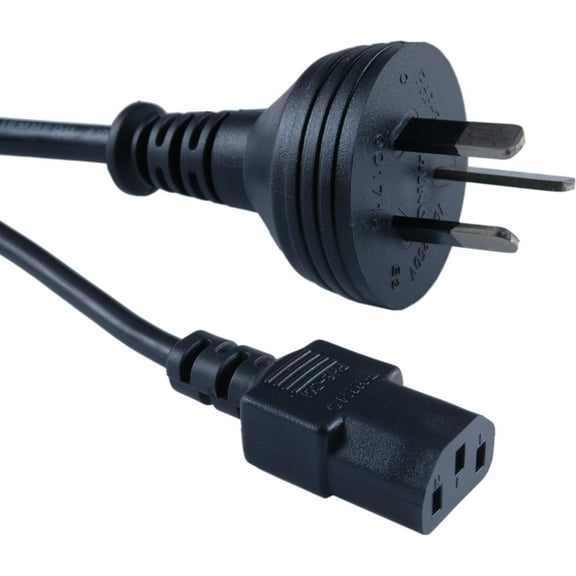 Australian Computer/Monitor Power Cord, AS/NZS 3112 to C13, 6 foot