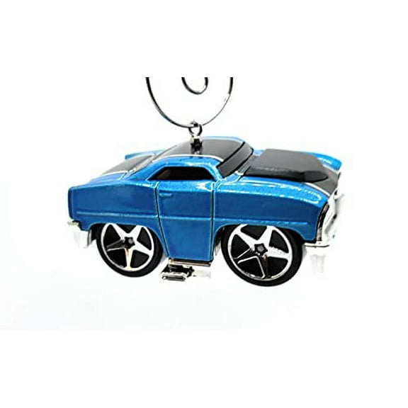 Christmas Ornament for 1967 Chevy II Blue Black
