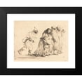 thumbnail image 2 of Jean-Louis Forain 14x12 Black Modern Framed Museum Art Print Titled - The Notables (Large Plate) (C. 1915), 2 of 5