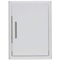 Blaze 21-in Stainless Steel Soft Close Single Access Door - Vertical - BLZ-SINGLE-2417-R-SC