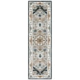 thumbnail image 2 of Safavieh Heritage York Oriental Wool Runner Rug, Gray/Navy, 2'3" x 8', 2 of 11