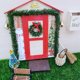 thumbnail image 4 of Kits de jardín de hadas para puerta navideña, escala 1:12, muebles de madera para casa de muñecas, 1:6 OB11 rojo, 4 of 9