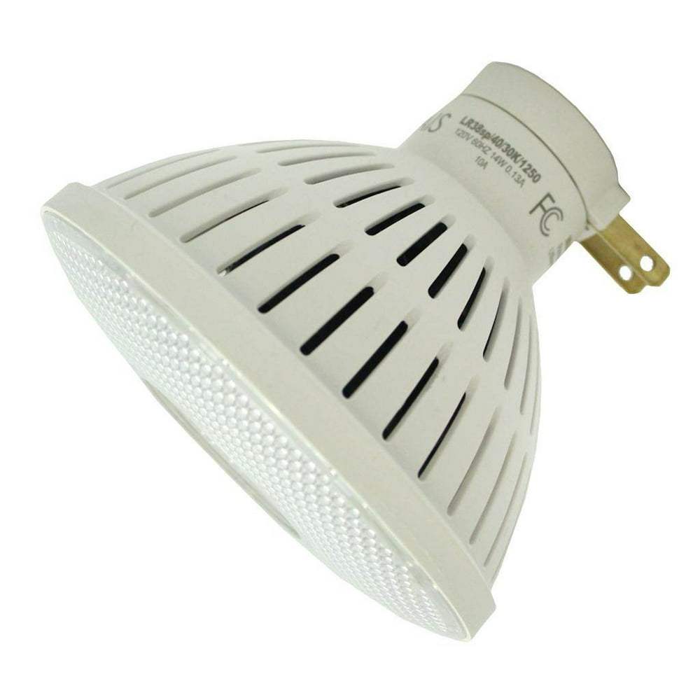 Solais 38257 LR38sp/25/30K/1250/WH PAR38 Flood LED Light Bulb