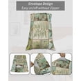 thumbnail image 7 of Retro Summer Botanical Pillow Covers King Size, Spring Flowers Vintage Soft Bed Throw Pillowcases Breathable Cooling Long Lumbar Body Pillow Sham Cover for Bed Sofa 20''x40'', 7 of 7