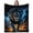 Lion, variant on Soft Cozy Howling Wolf Pack Throw Blanket for Bedding Home Moon Wolfs Packs Blankets Gifts for Women Men Adults Wolfs Lovers Decor Birthday Gifts 50×40 Inch