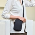 thumbnail image 5 of Pequeño bolso cruzado para teléfono celular para mujer, mini bolso de hombro tipo mensajero con ranuras para tarjetas de crédito, 5 of 5