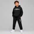 thumbnail image 2 of RMGVDSD Boys 2 Piece Sweatsuit Sets Casual Letter Print Hoodie Sweatshirts And Jogger Pants Fall Winter Outfits For School Casual Clothes 2-3 Years, 2 of 6