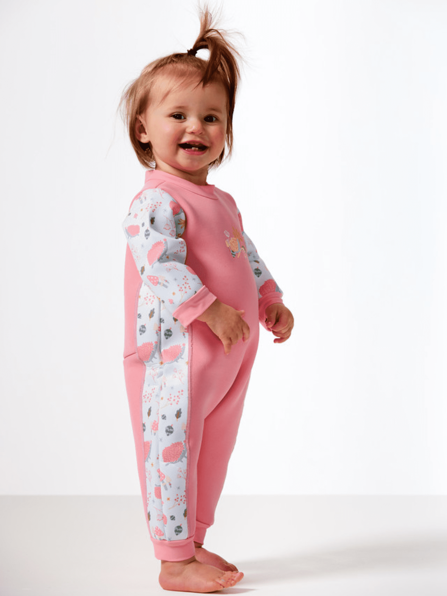 Splash About Warm in One Baby Girl's Wetsuit, Forest Walk, 12-24 Months