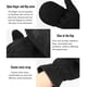 thumbnail image 2 of Injueey Medios guantes cálidos de invierno con cubierta, guante térmico de lana, muñequera elástica para hombre, mujer, niños, manopla para montar Suministros térmicos S Injueey HA070825-01, 2 of 6