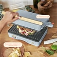 thumbnail image 4 of Beautiful 2-in-1 Panini Press & Grill with Detachable Plates, Cornflower Blue by Drew Barrymore, 4 of 23