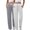 Silver, variant on QASIEATN 2 PC Women's Casual Sport Pants Fashion Solid Pocket Sweatpants for Women Jogger Trousers