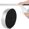 thumbnail image 4 of 6 Inch Wide Self-Adhesive Foam Insulation Tape With Aluminum Foil, Waterproof & High Temperature Resistant, Prevents Heat Loss & Freezing For Pipes, Plumbing, Home Winter Use, 1 Pack, 4 of 9