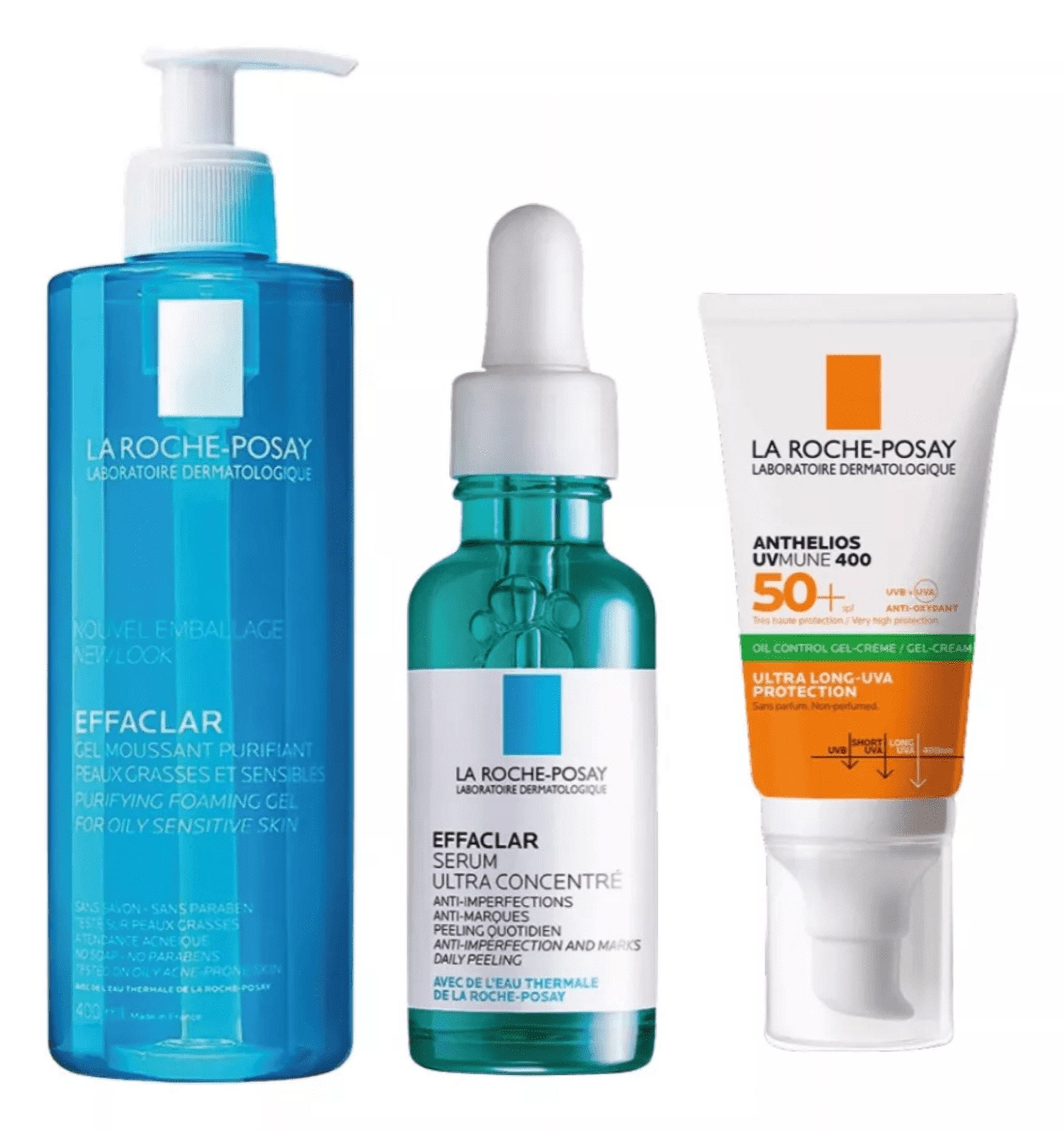 Posay Kit Kit Skincare Diario La Roche Posay: Limpiador, Sérum Y Protector Solar ...