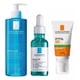 thumbnail image 1 of Kit Skincare Diario La Roche Posay: Limpiador, Sérum Y Protector Solar Fps 50+ Renovador Y Protección, 1 of 8