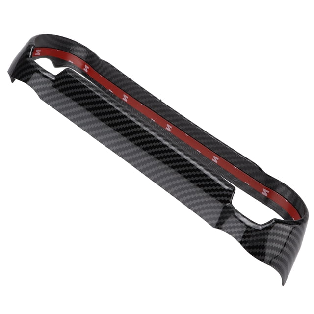 A/C Panel Cover Trim, Air Conditioning Panel Trim Carbon Fiber Style ABS For Car Interior Accessories