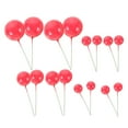 thumbnail image 5 of 20pcs mini globos topcake toppers bola pastel picks mini espuma en forma de bola toppers, 5 of 5