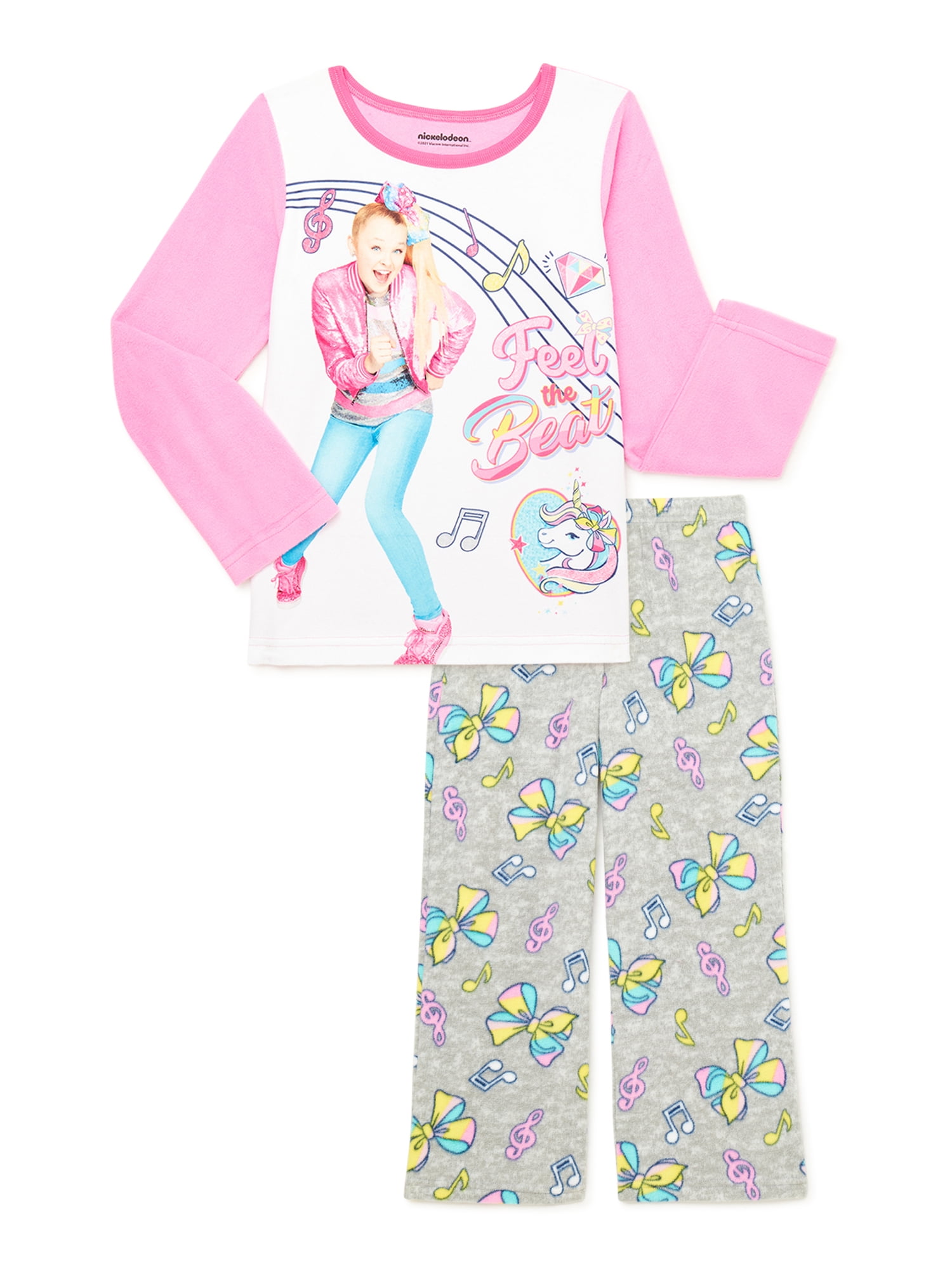 JoJo Siwa Girls Pajama Set, Classic 2Piece, Sizes 410