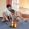 thumbnail image 4 of Muñecas de anidamiento rusas Matryoshka, juego de perro de madera para niños, juguetes hechos a mano, regalo de Navidad Afortunado Sencillez, 4 of 5