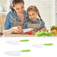 thumbnail image 3 of pitrice Kids Cooking Sets Real Kitchen Tools Children Cutter Chef Set Cookware Cake Salad Versatile Dishes Cutting Ergonomic Handles Type 14, 3 of 6